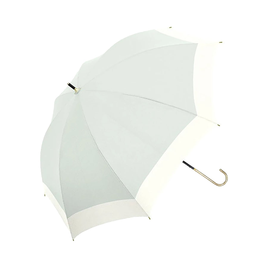 NAKATANI S26 Naka 50cm Bicolor Stick Parasol - Mint Green