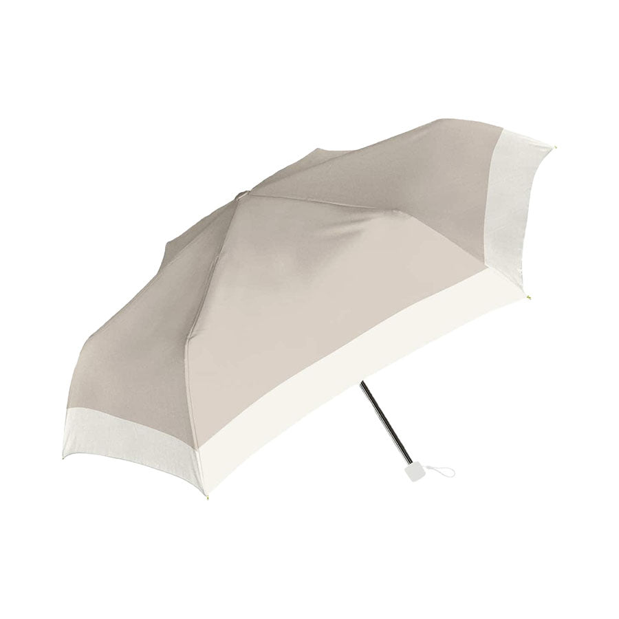 NAKATANI S26 Naka 50cm Bicolor Fold Parasol - Greige
