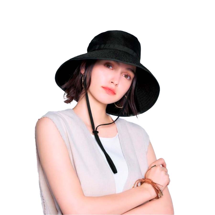 COGIT Sun Block Lab Beauty Wide Brim Hiking Hat - Black