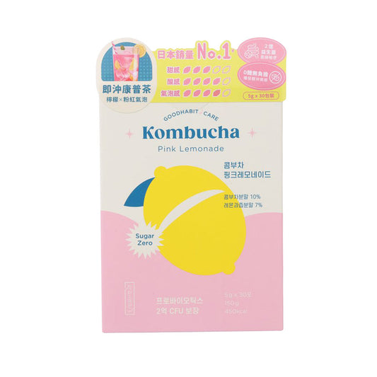 GOOD HABIT CARE Pink Lemonade Kombucha  (30 x 5g)