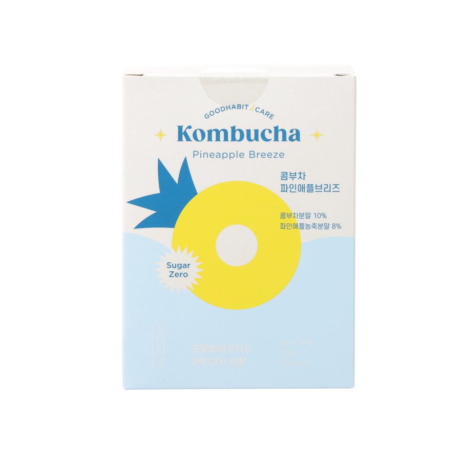 GOOD HABIT CARE Pineapple Breeze Kombucha  (30 x 5g)