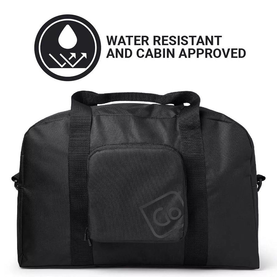 GO TRAVEL Classic Foldaway Travel Bag - Black