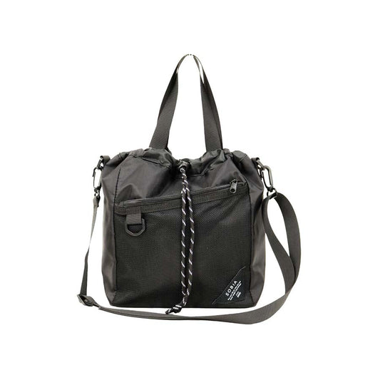SENBADO S26 Mesh Drawstring Shoulder Bag 623-9881 - BK