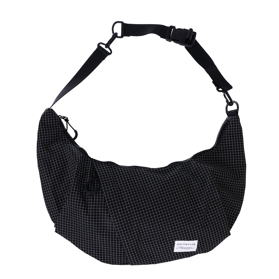 ARCHETYPE River 2 Way Shoulder Bag - Black