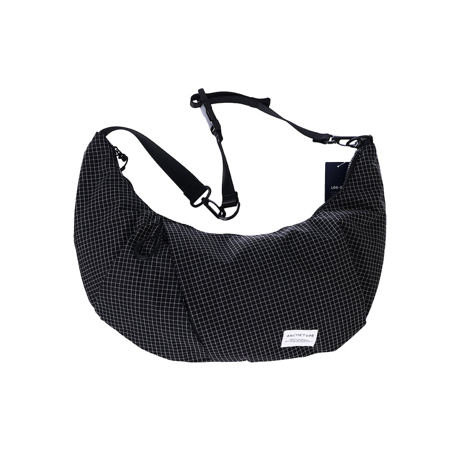 ARCHETYPE River 2 Way Shoulder Bag - Black