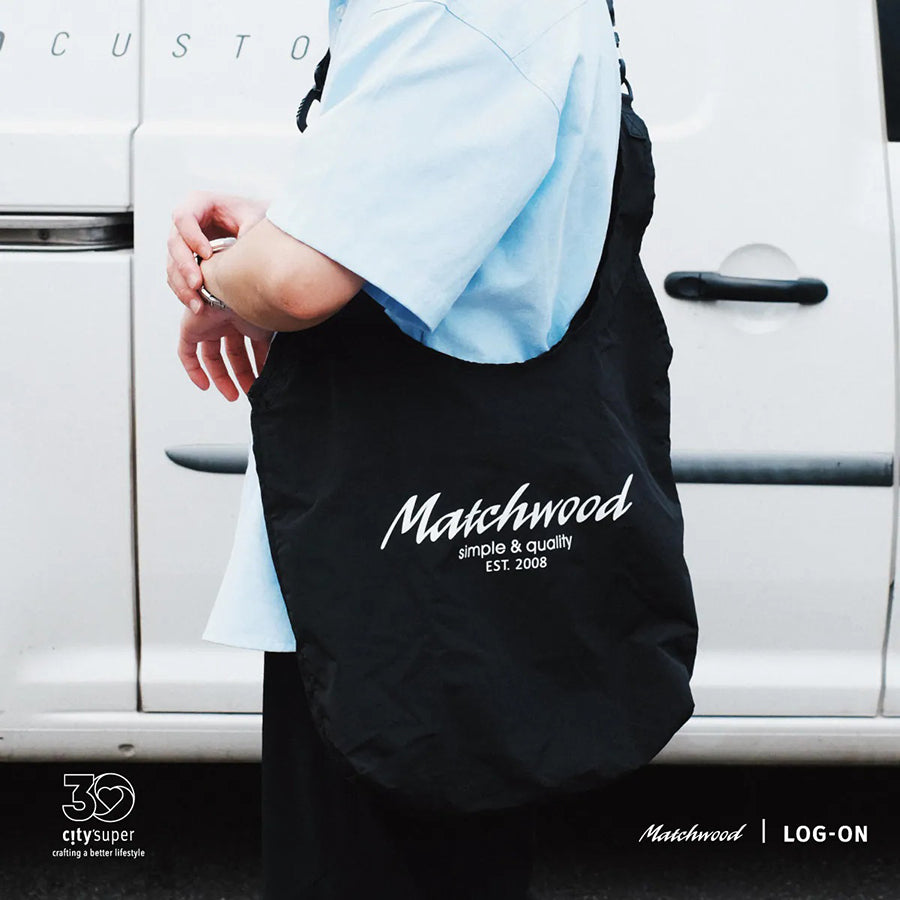 MATCHWOOD Packflip Sling Tote - Black