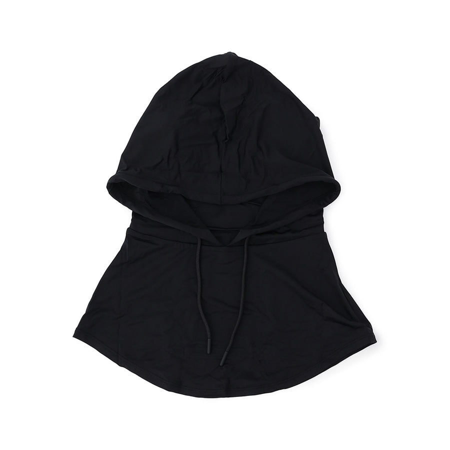 CROSSPLUS S26 Yoki Hooded Neck Cover Mask - Black