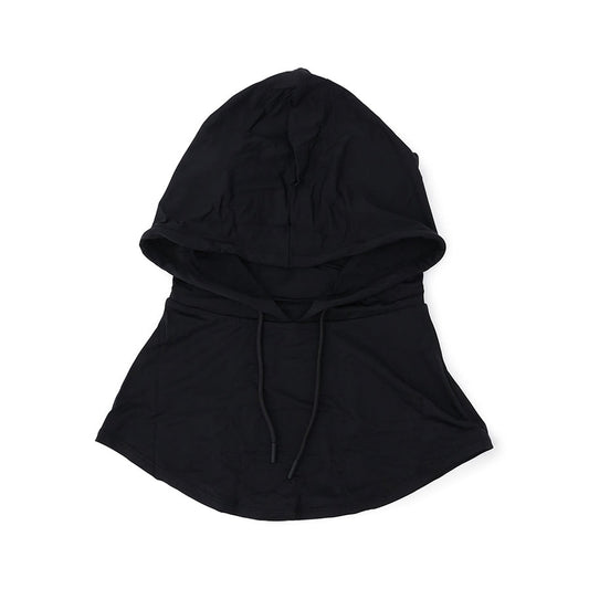 CROSSPLUS S26 Yoki Hooded Neck Cover Mask - Black