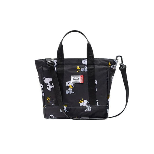 HERSCHEL HSC S326 Peanuts Collection Tote - Black