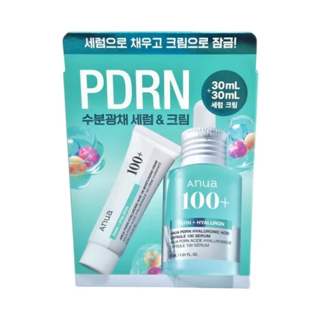 ANUA PDRN Hyaluronic Acid Capsule 100 Serum + Cream Set