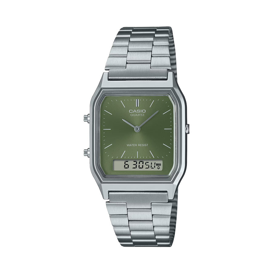 CASIO Vintage AQ-230A-3A - Turquoise Blue