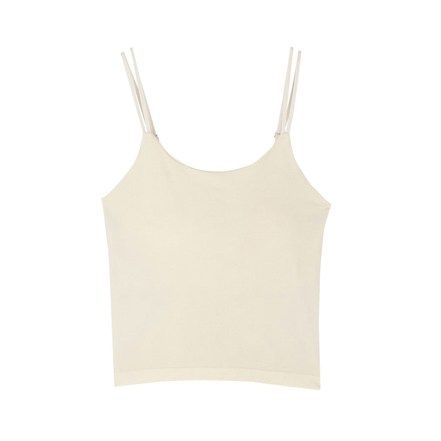 ATSUGI S26 Cool Short Camisole with Cup - Greige - M