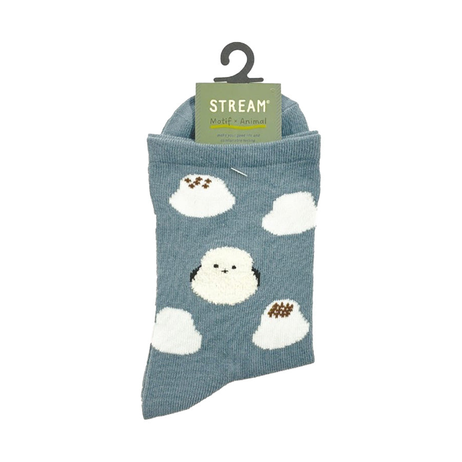 ASSIST F26 Women's Crew Socks - Omochi Shimaenaga 3E61036