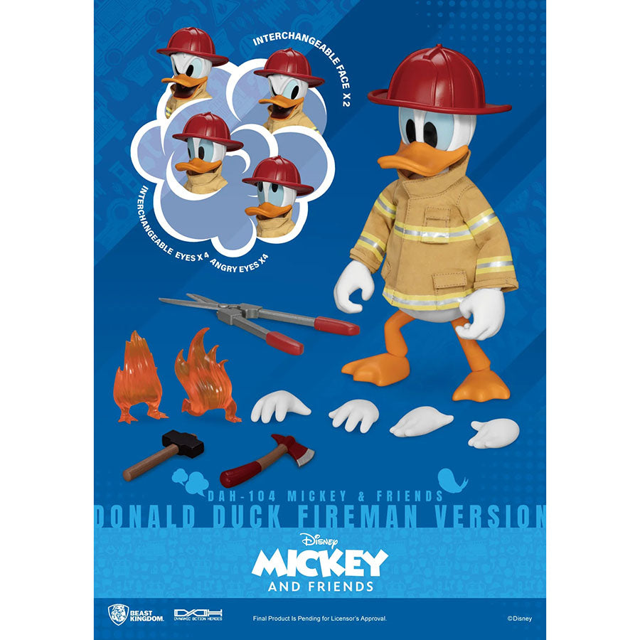 DISNEY Donald Duck Fireman Version