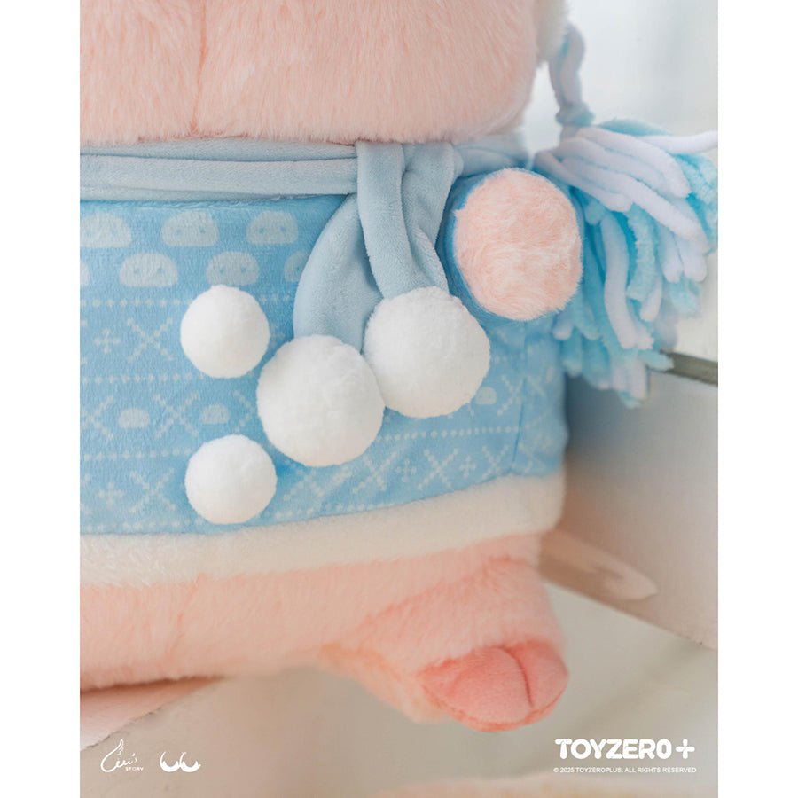 LULU THE PIGGY LuLu the Piggy Winter Series - Winter Fashion Lu 35cm Plush