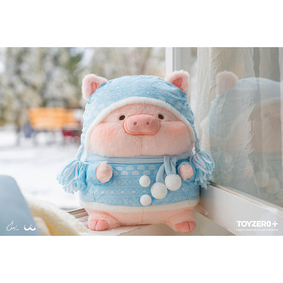 LULU THE PIGGY LuLu the Piggy Winter Series - Winter Fashion Lu 35cm Plush