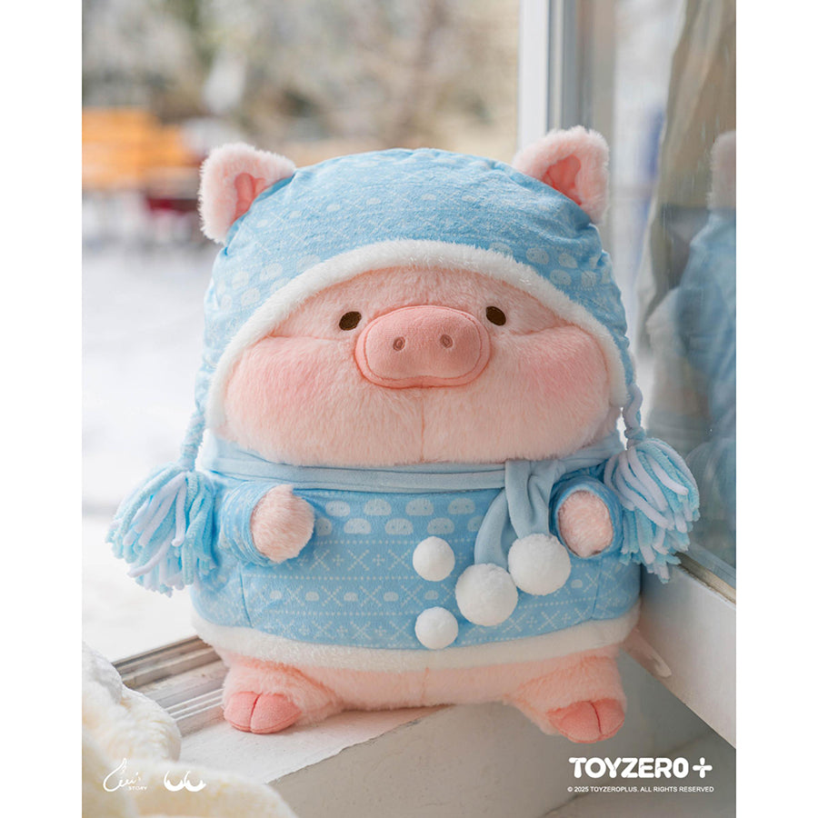 LULU THE PIGGY LuLu the Piggy Winter Series - Winter Fashion Lu 35cm Plush