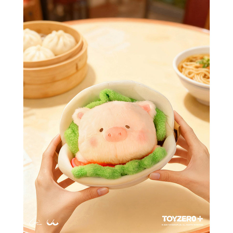 LULU THE PIGGY LuLu the Piggy Lu's Table - 5 Stars Roujiamo  Lu Plush