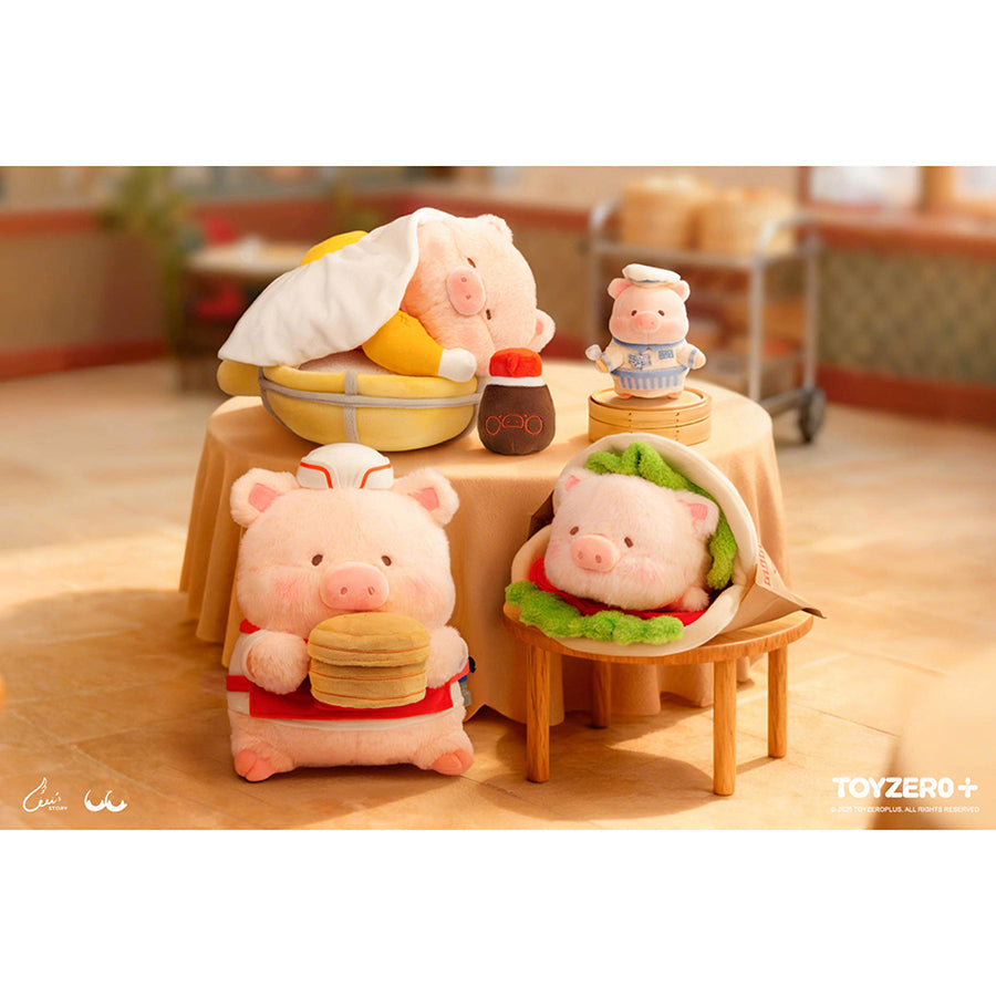 LULU THE PIGGY LuLu the Piggy Lu's Table - 5 Stars Roujiamo  Lu Plush