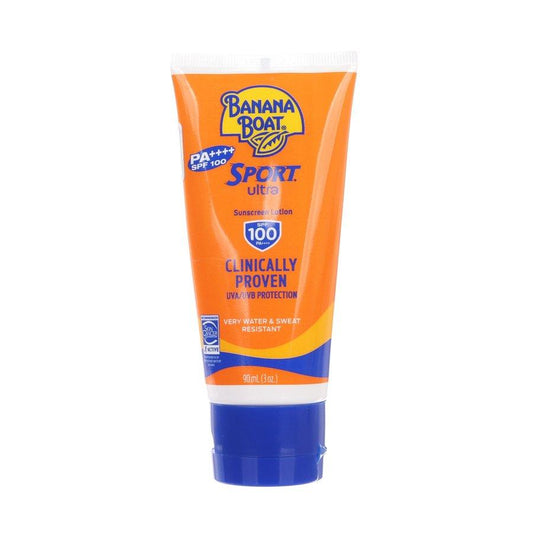 BANANA BOAT BB Ultra Sport Sunscreen Lotion SPF 100 (90mL) - LOG-ON